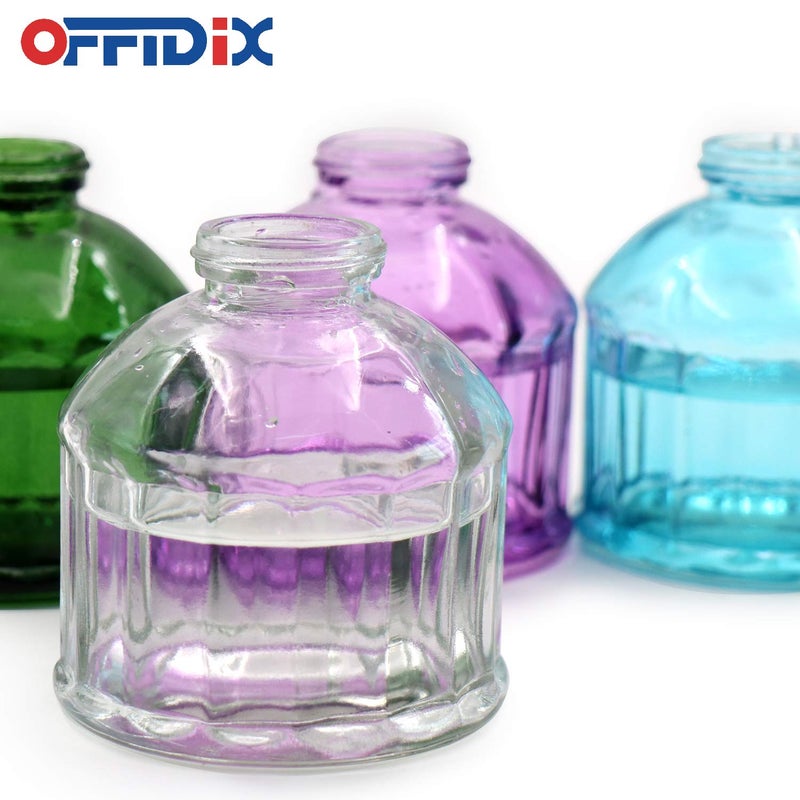 OFFIDIX Transparent Glass Watering Spray Bottle,Plant Mister with Plastic Bronze Plastic Top Pump, Glass Small Watering Can for Indoor Potted Plant, Outdoor Indoor Garden, Plants, Cleaning Solutions - Image 5